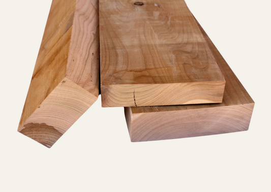 Kirschbrett sägerau 40mm/100cm B-Qualität