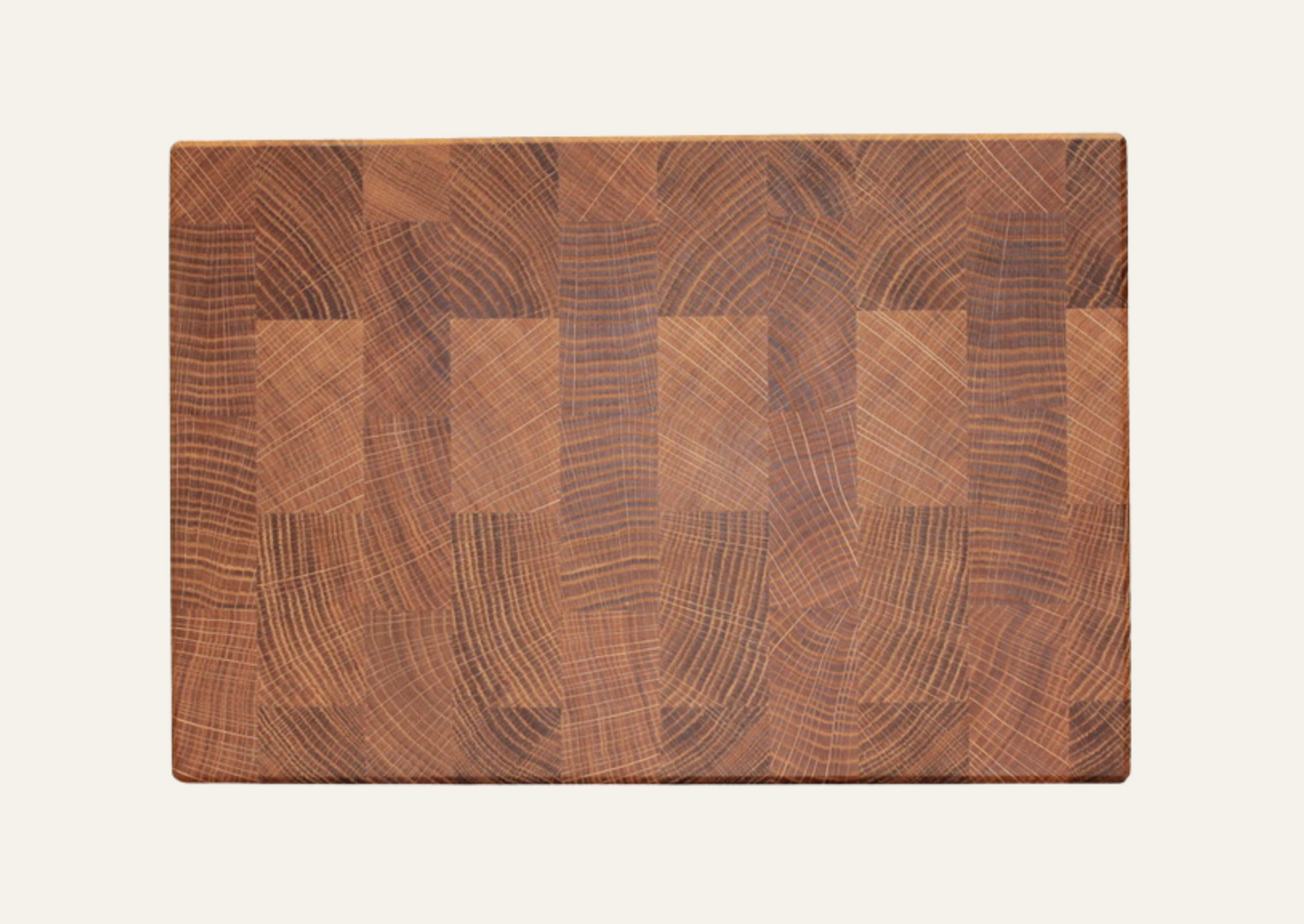 Stirnholzschneidebrett aus Schweizer Eiche