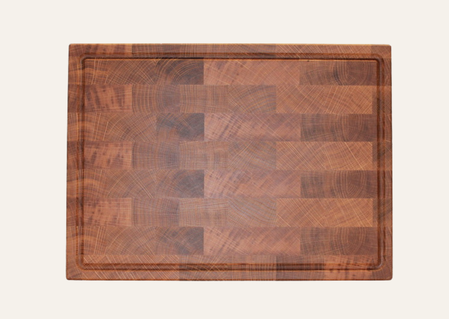 Stirnholzschneidebrett aus Schweizer Eiche