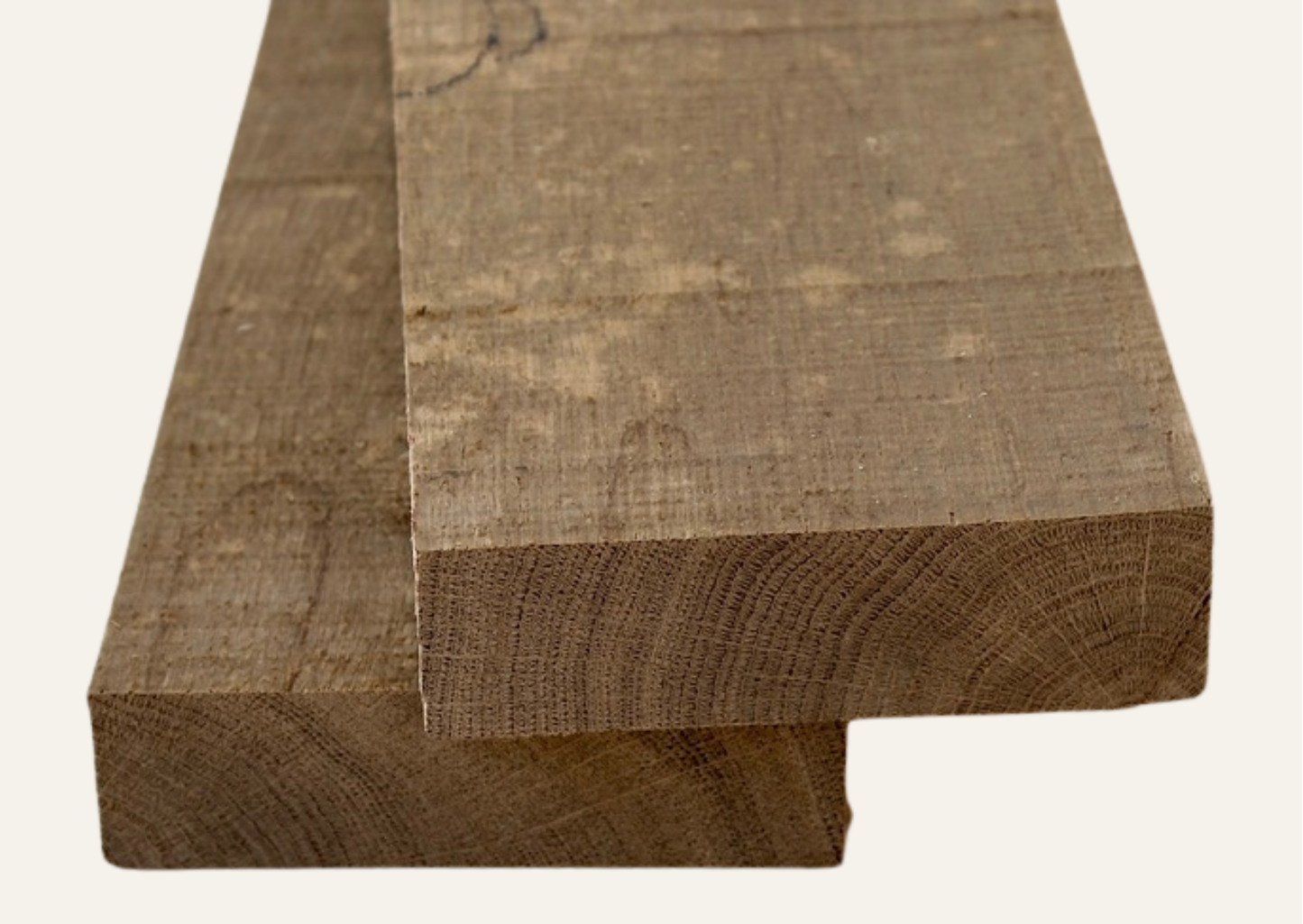 Eicheholzbrett sägerau 30mm/100cm A-Qualität