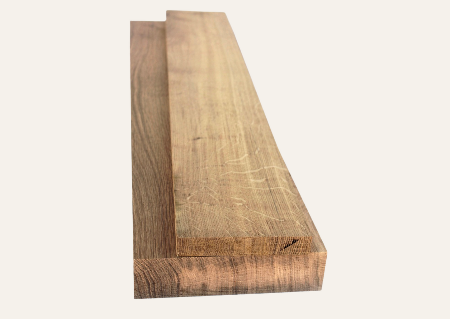Eicheholzbrett gehobelt 47mm/60cm A-Qualität
