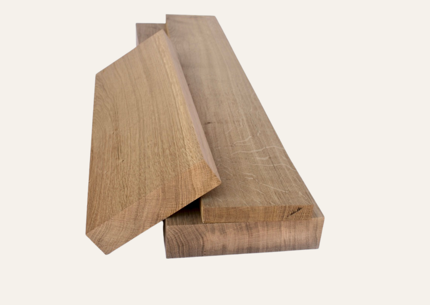 Eicheholzbrett gehobelt 47mm/60cm A-Qualität
