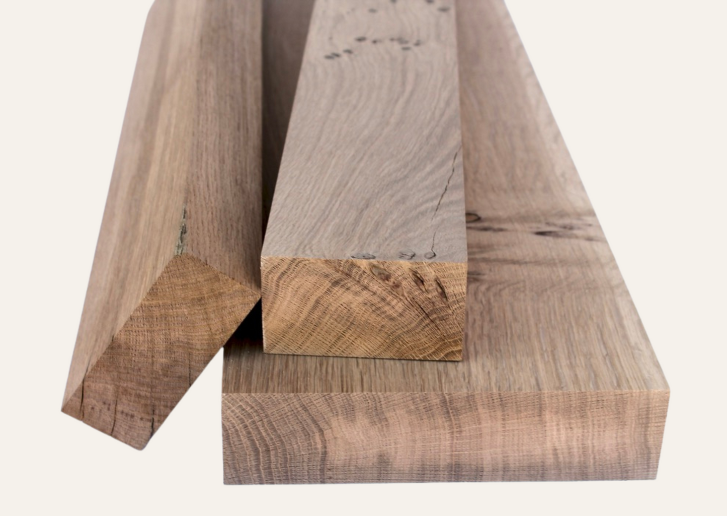 Eicheholzbrett gehobelt 25mm/100cm B-Qualität