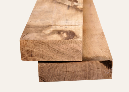 Eicheholzbrett sägerau 30mm/60cm B-Qualität