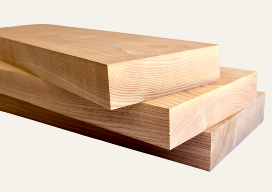 Escheholzbrett gehobelt 47mm/100cm A-Qualität