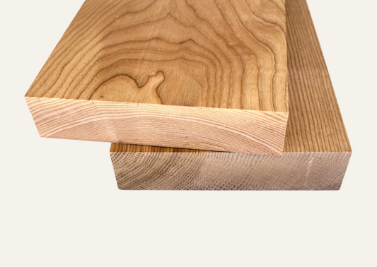 Escheholzbrett gehobelt 52mm/60cm A-Qualität