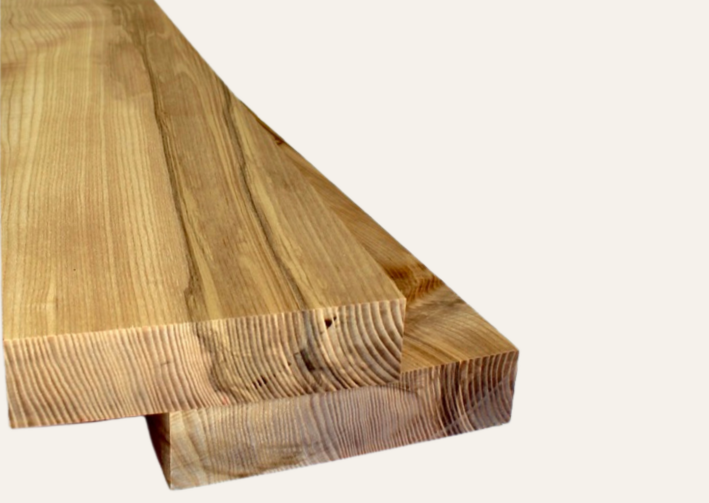 Escheholzbrett gehobelt 52mm/60cm B-Qualität