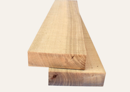 Escheholzbrett sägerau 50mm/100cm A-Qualität