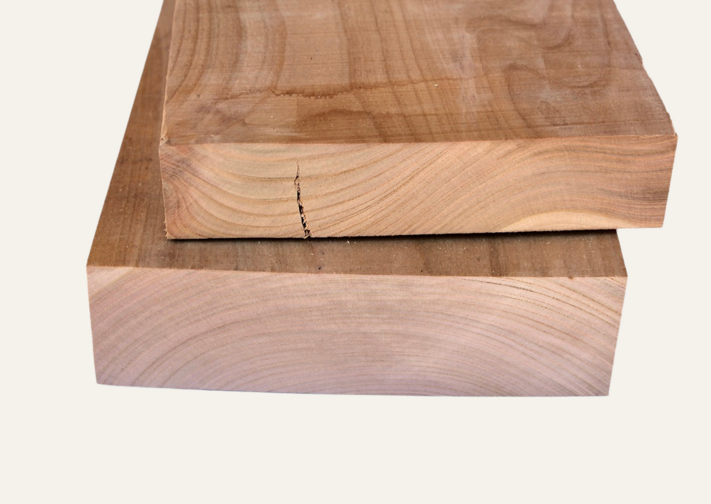 Kirschbrett sägerau 40mm/100cm B-Qualität