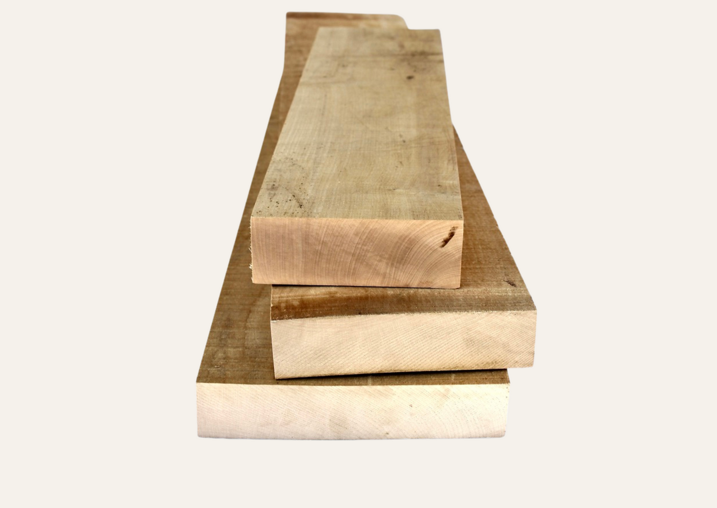 Ahornbrett sägerau 50mm/60cm A-Qualität